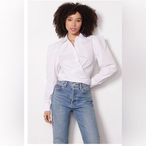 NWT HUDSON Women’s Wrap Around Blouse Large